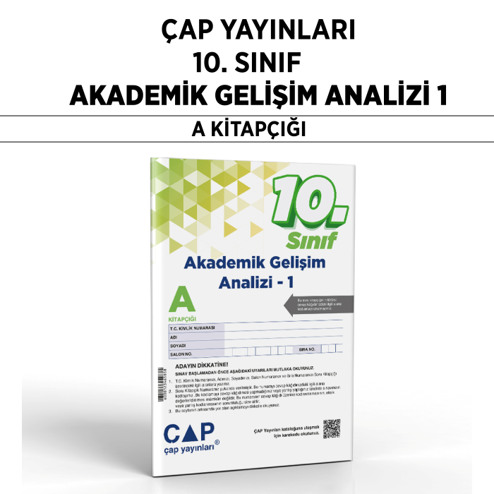 ÇAP 10.SINIF AKADEMİK GELİŞİM ANALİZİ 1-A - 25-26